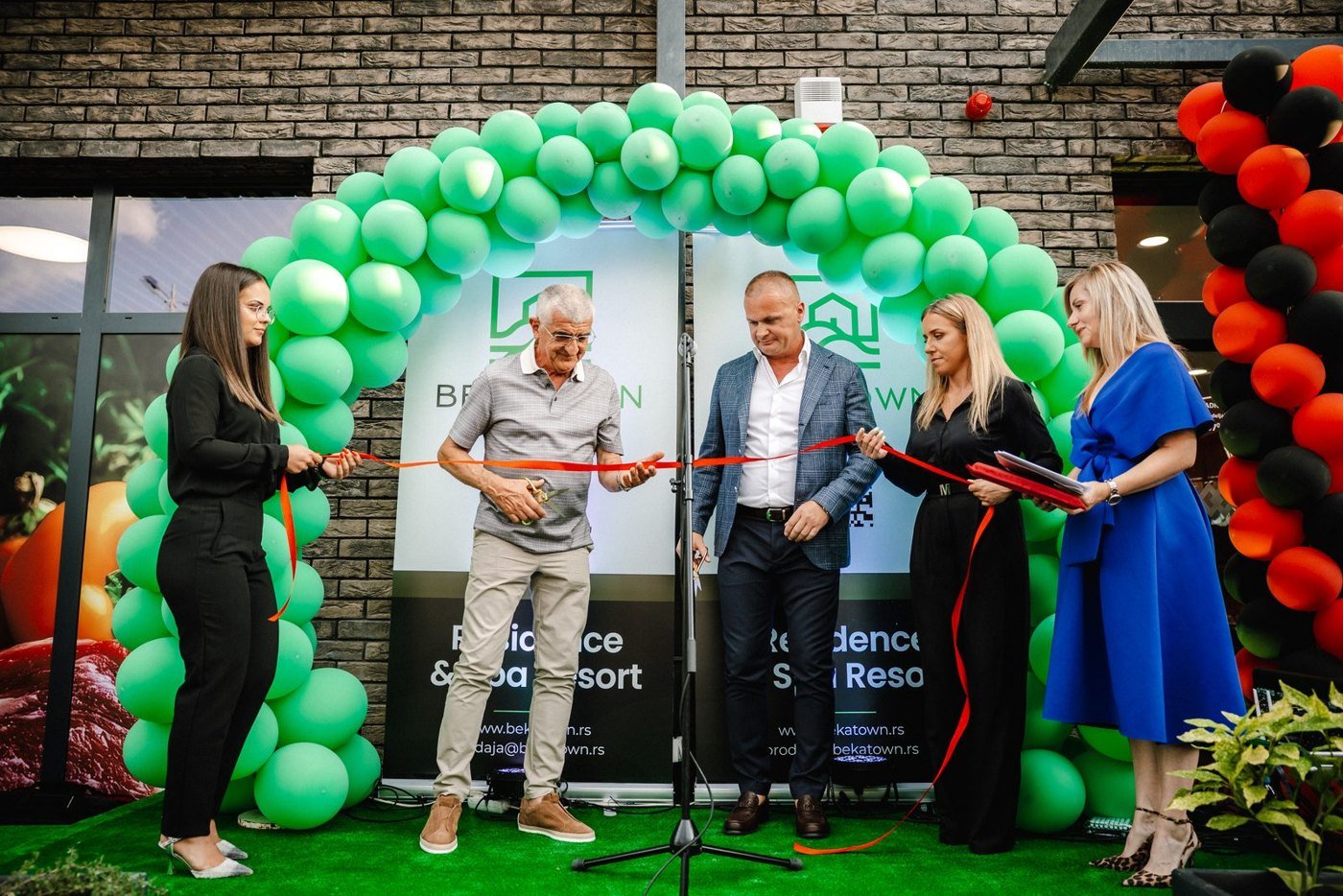 Svečano otvaranje zgrade Fortuna u naselju BekaTown, fotografija sa bekatown.rs.